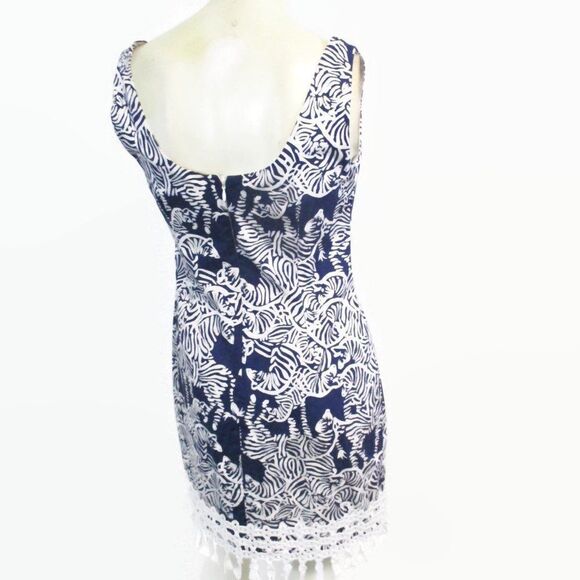 Lilly Pulitzer I Herd You Thompson Shift Dress 0 - Picture 5 of 9